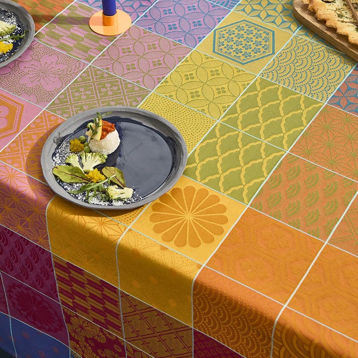 Mille Hana Table Linens Collection (Coated Cotton)-Gina's Home Linen Ltd