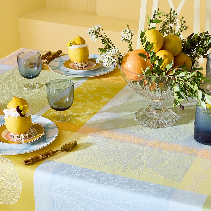Mille Lieues Table Linens Collection (Coated Cotton)-Gina's Home Linen Ltd