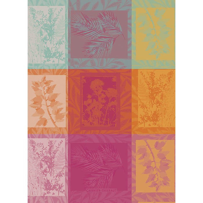 Mille Vegetaux Kitchen Towel-Gina's Home Linen Ltd