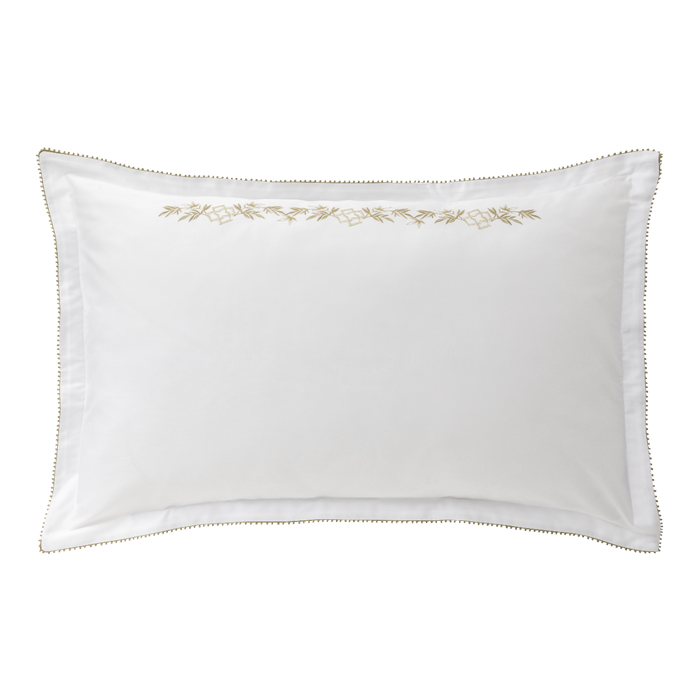 GOLD EMBROIDERY / PILLOW SHAM / KING