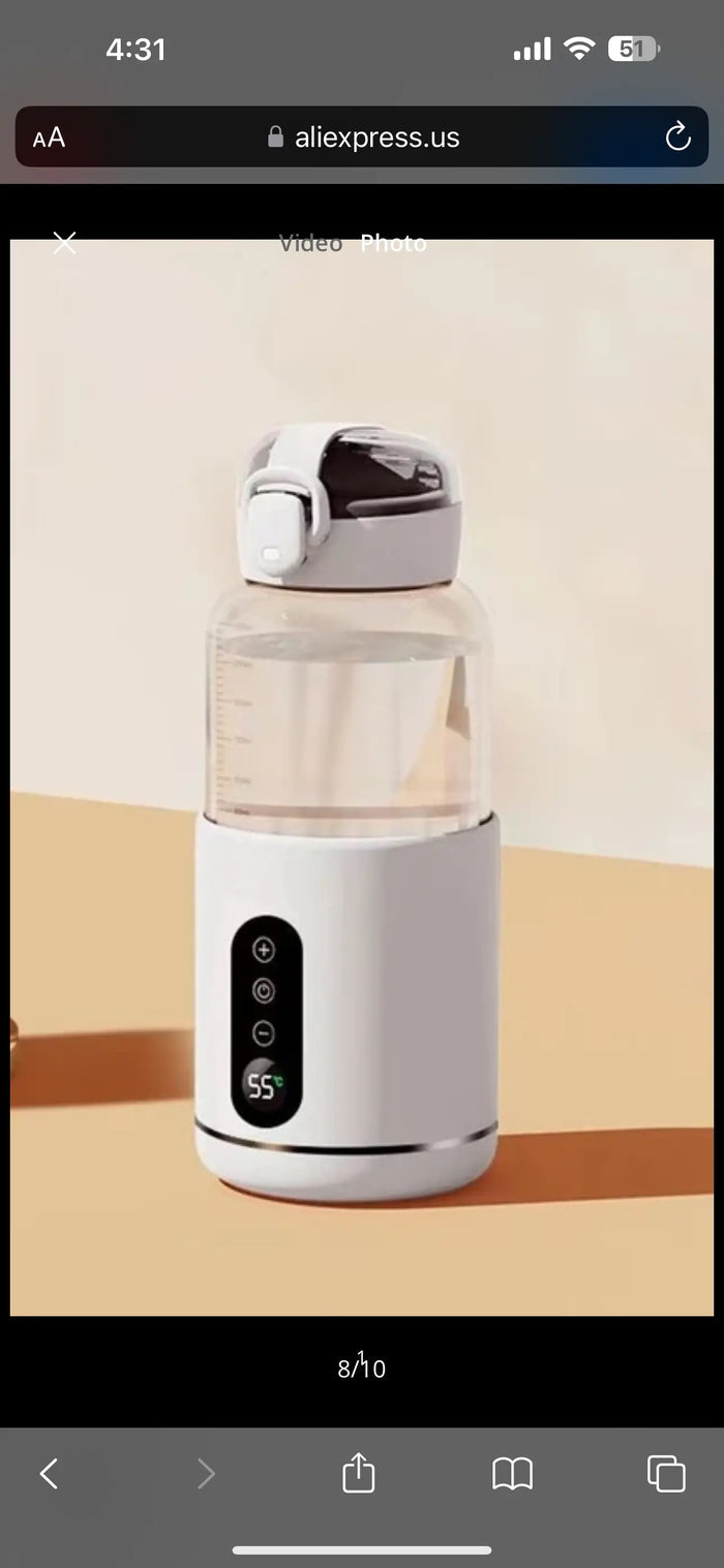Mommyyyyy's!!
Look at This!! Baby Water Bottle Travel Lightweight with LCD Display Rieworkes