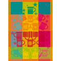 Mugs Celebration Jacquard Kitchen Towel-Gina's Home Linen Ltd