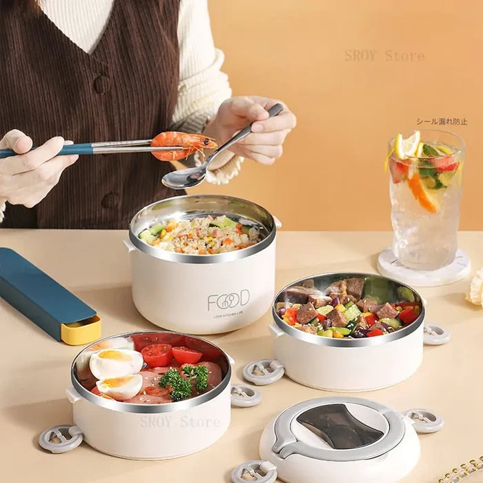 Multi-Layer Stainless Steel Lunch Box Rieworkes