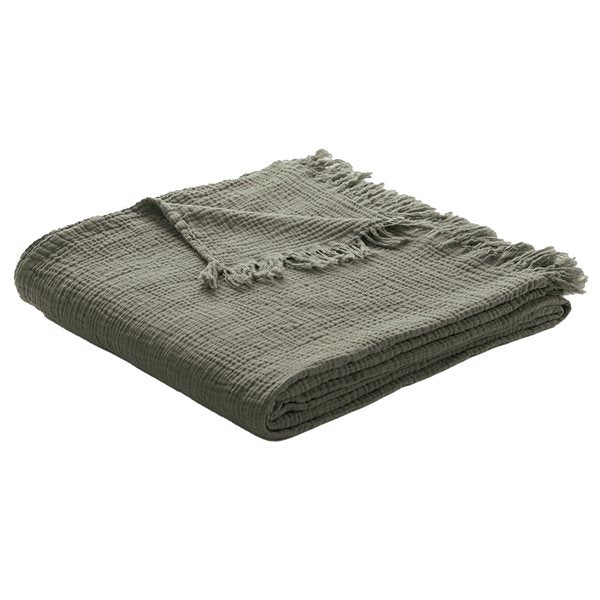 Muslin Cotton Throw-Gina's Home Linen Ltd
