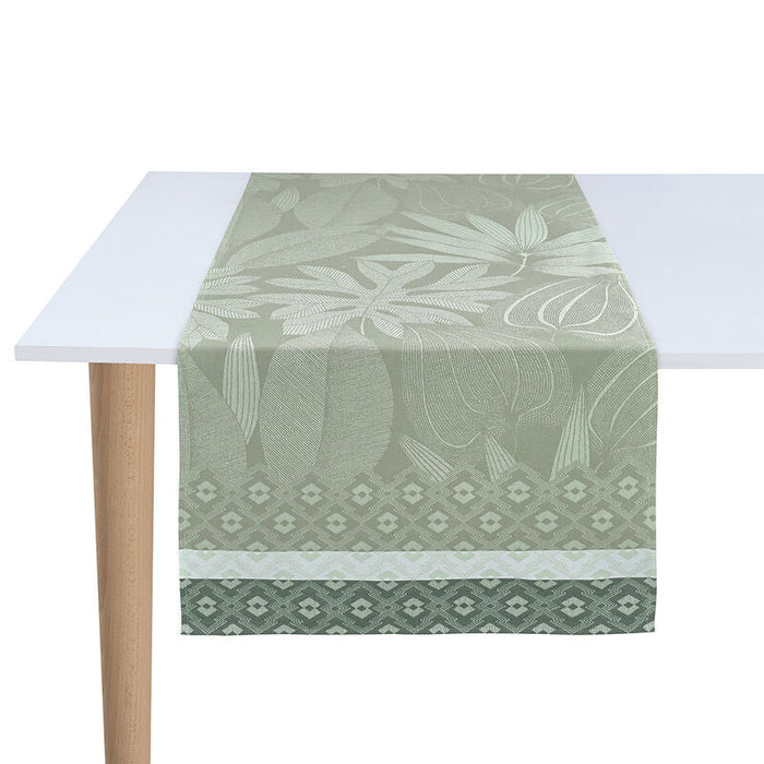 CROCODILE GREEN / TABLE RUNNER / 20x59"