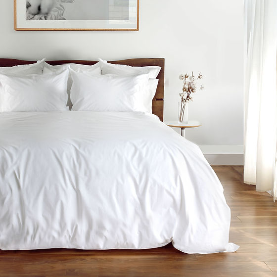 Nico Organic Percale Bedding Collection-Gina's Home Linen Ltd