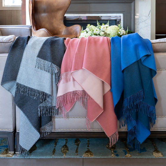 Nina Baby Alpaca Throw Blanket-Gina's Home Linen Ltd