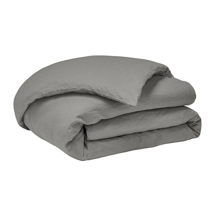 DUVET COVER / KING / GRANIT STONE GREY