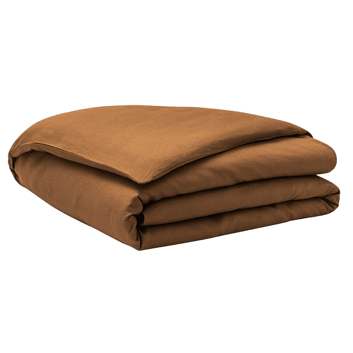 DUVET COVER / KING / TEAK WOOD