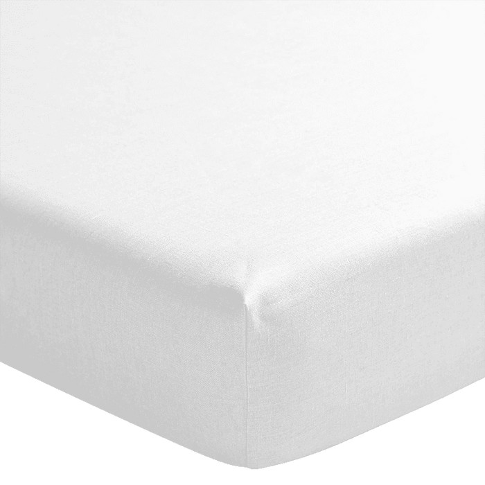 FITTED SHEET / KING / BLANC