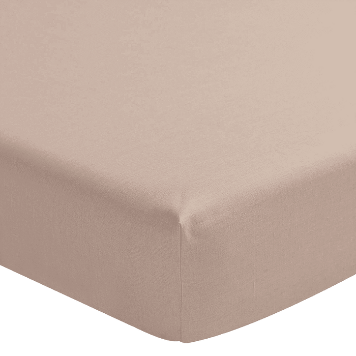FITTED SHEET / KING / BOISE BEIGE PINK