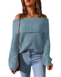 Off-the-Shoulder Sweater Rieworkes