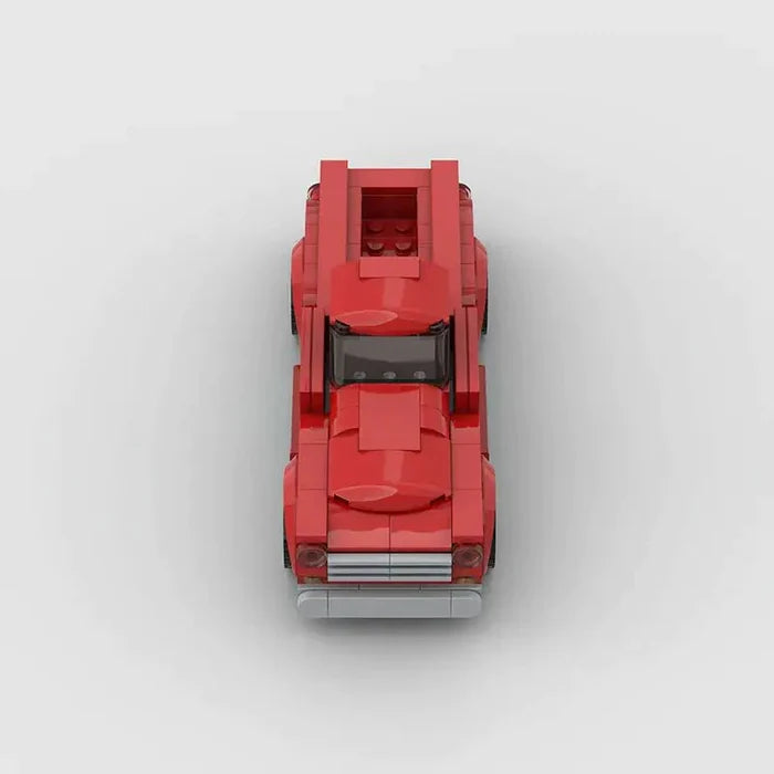 Old Classic F1 Racing Car Building Brick Block Toys Rieworkes
