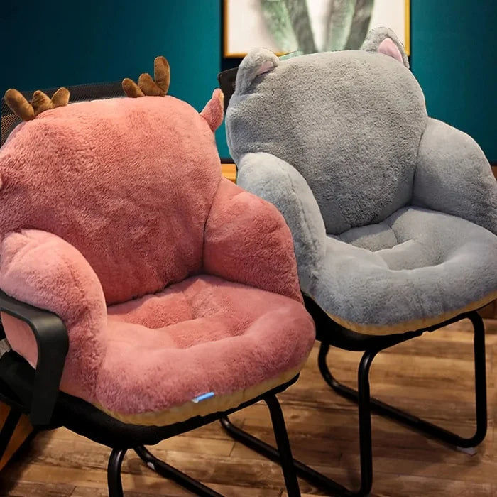 One-piece Chair Cushion: Office/Home Seat Support & Backrest Rieworkes