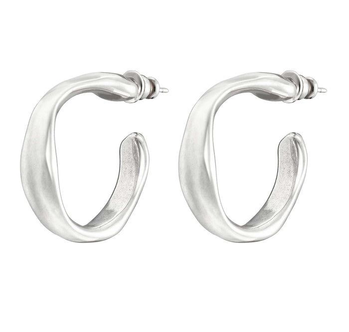Open Hoop Earrings Small