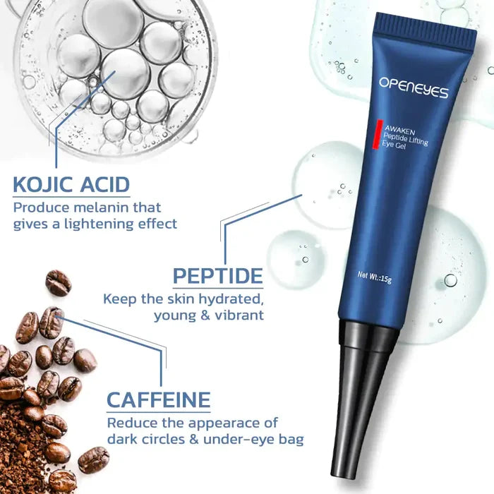 OPENEYES Awaken Peptide Lifting Eye Gel Rieworkes