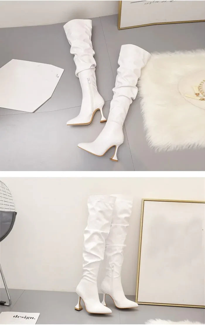 Over The Knee Boots Shoes Rieworkes