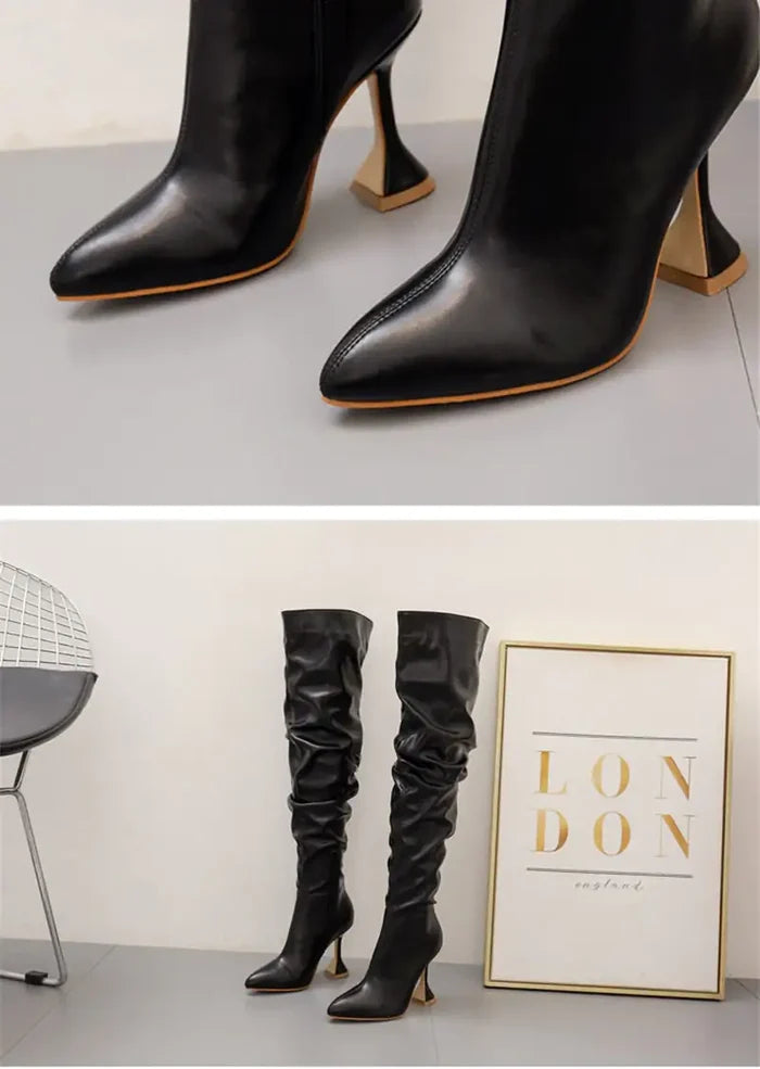 Over The Knee Boots Shoes Rieworkes