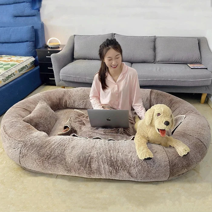 Oversized Human Dog Bed - Removable & Washable Rieworkes