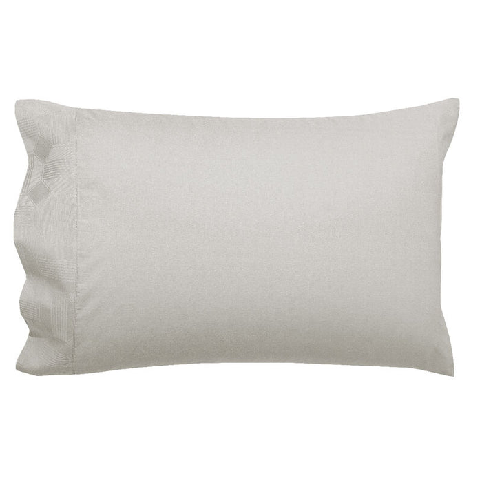 Perle|Grey / PILLOW CASES / STANDARD