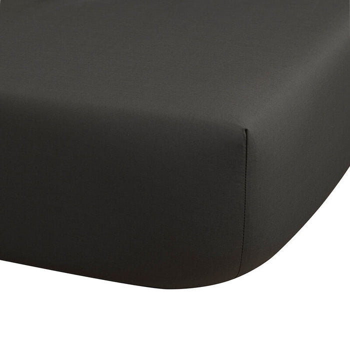 Dark Grey / FITTED SHEET / QUEEN