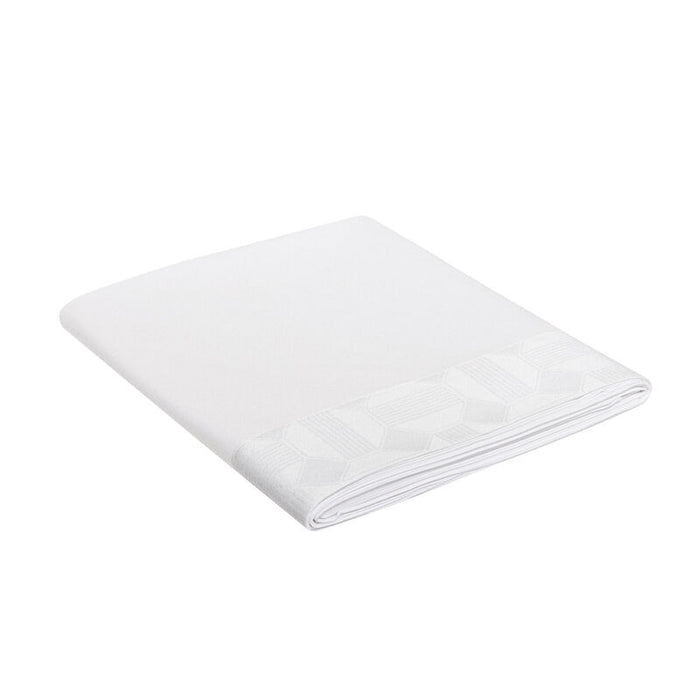 White / FLAT SHEET / QUEEN