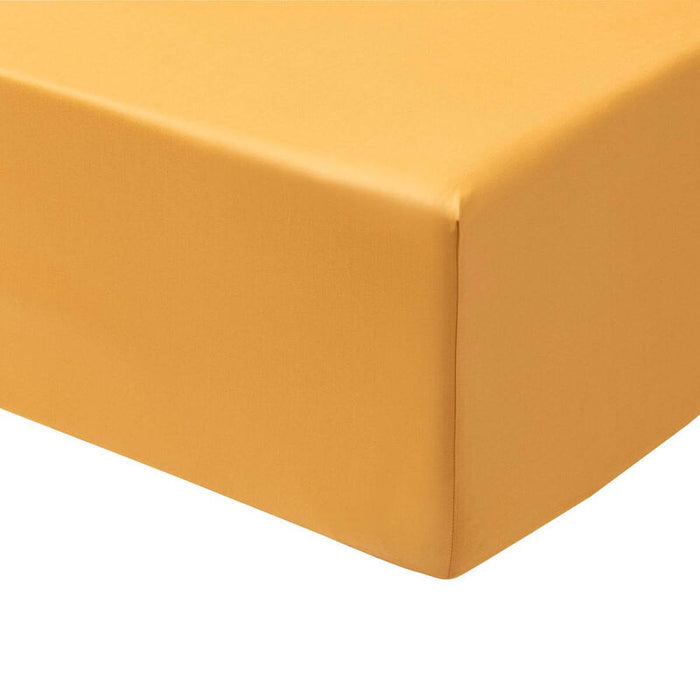 MIEL|YELLOW / FITTED SHEET / QUEEN