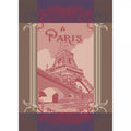 Paris Seine Bordeaux Kitchen Towel-Gina's Home Linen Ltd