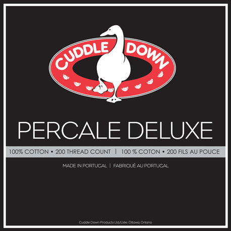 Percale Deluxe Pillowcases-Gina's Home Linen Ltd