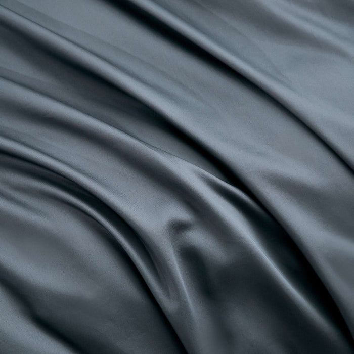 DUVET COVER SET / STEEL BLUE / QUEEN