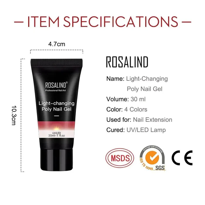 Poly Nail Gel Pure Color Rieworkes