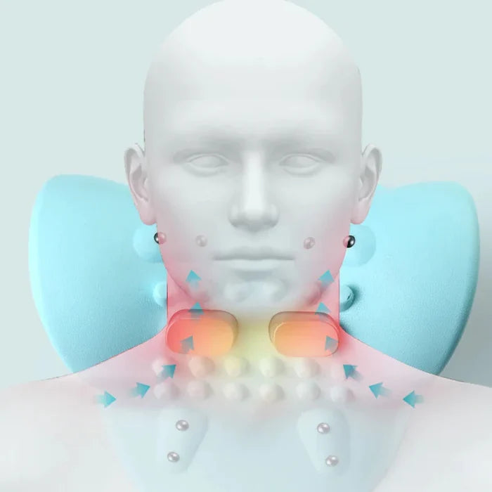 Portable Cervical Neck Massager Pillow Rieworkes