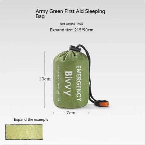 Sleeping Bag Army Green / Single