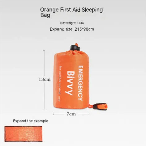 (Sleeping Bag Orange / Single