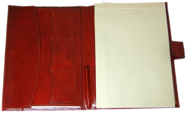 Pratesi Andrea del Sarto R A4 Portfolio in genuine Italian leather