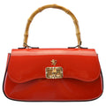 Pratesi Antella in Genuine Italian Patent Leather - Cherry