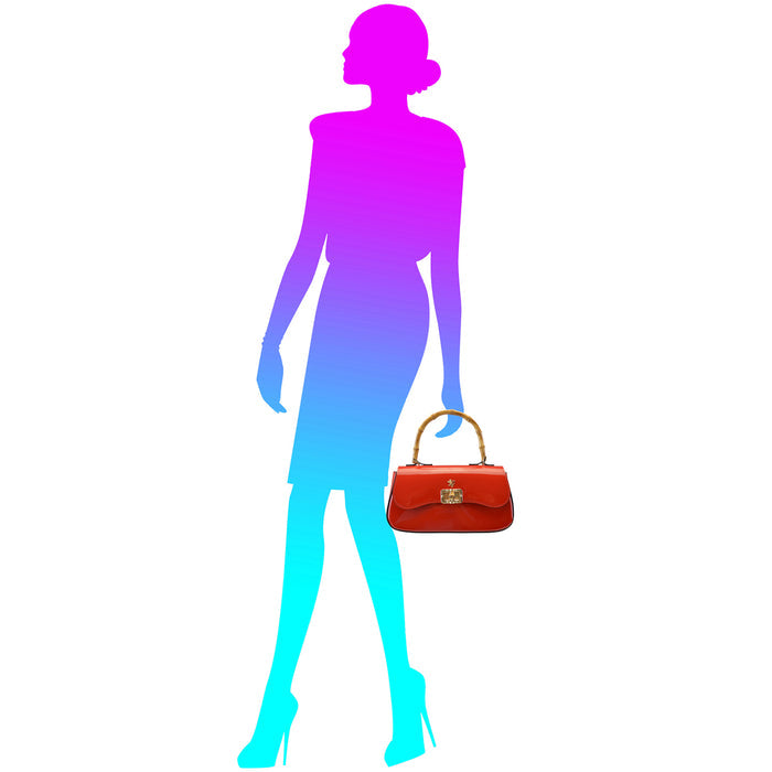 Pratesi Antella V141 bag in patent calfskin - LQE