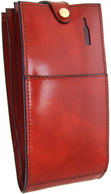 Pratesi Arianna Wine Case in genuine Italian leather