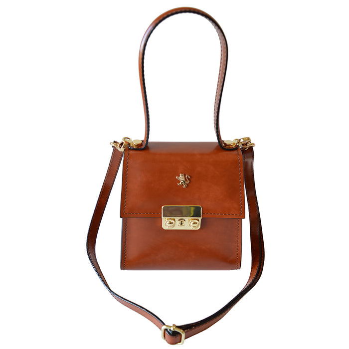 Pratesi Artemisia 299/22 Small Lady Bag in genuine leather - Brunelleschi Grey