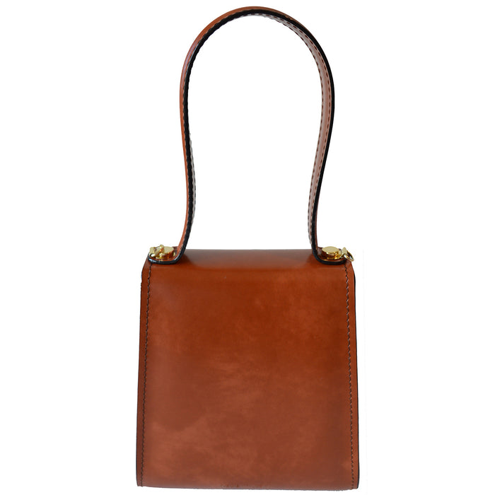 Pratesi Artemisia Small Lady Bag in genuine Italian leather - Artemisia Brunelleschi Electric Blue