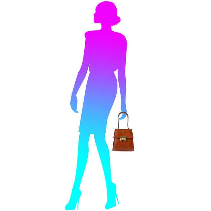Pratesi Artemisia Small Lady Bag in genuine Italian leather
