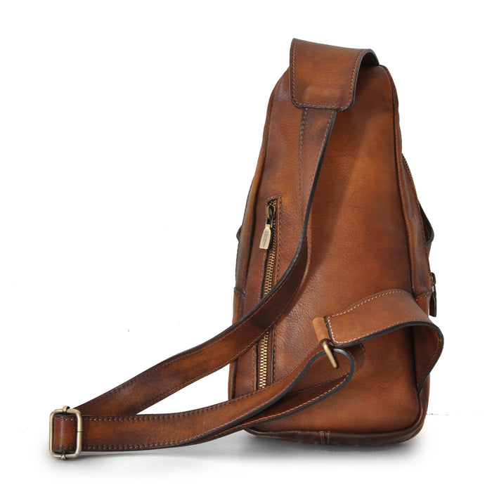 Pratesi Backpack San Quirico d'Orcia in genuine Italian leather