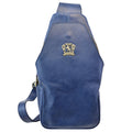 Pratesi Backpack San Quirico d'Orcia in Italian Vegetable Dyed Leather - Blue