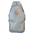 Pratesi Backpack San Quirico d'Orcia in Italian Vegetable Dyed Leather - Sky Blue