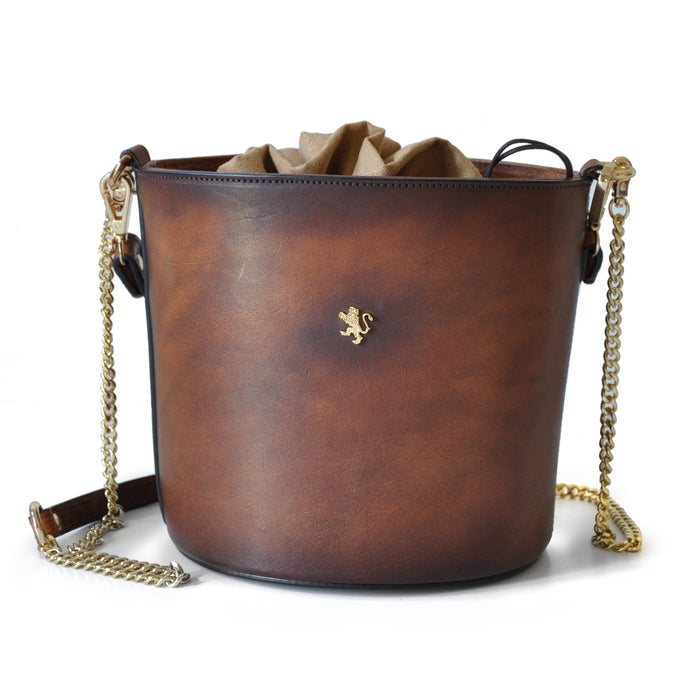 Pratesi Bag Secchiello in genuine Italian leather