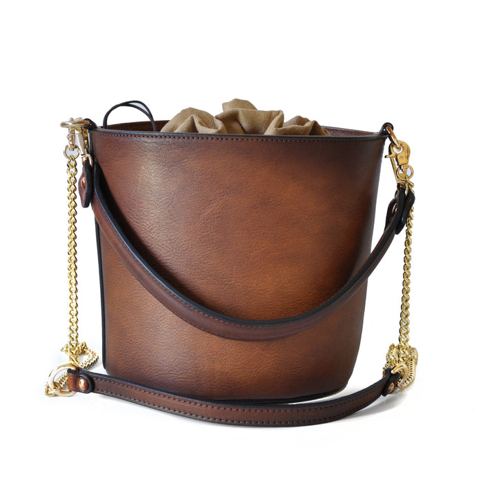 Pratesi Bag Secchiello in genuine Italian leather