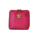Pratesi Bag Volterra in genuine Italian leather - Vegetable Tanned Italian Leather Fuxia