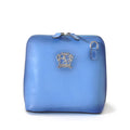 Pratesi Bag Volterra in genuine Italian leather - Vegetable Tanned Italian Leather Sky Blue