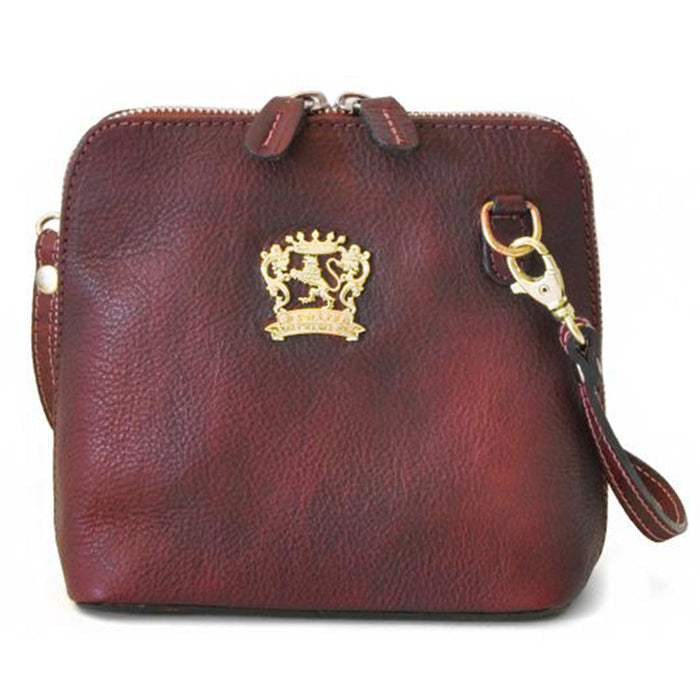 Pratesi Bag Volterra in genuine Italian leather - Vegetable Tanned Italian Leather Chianti