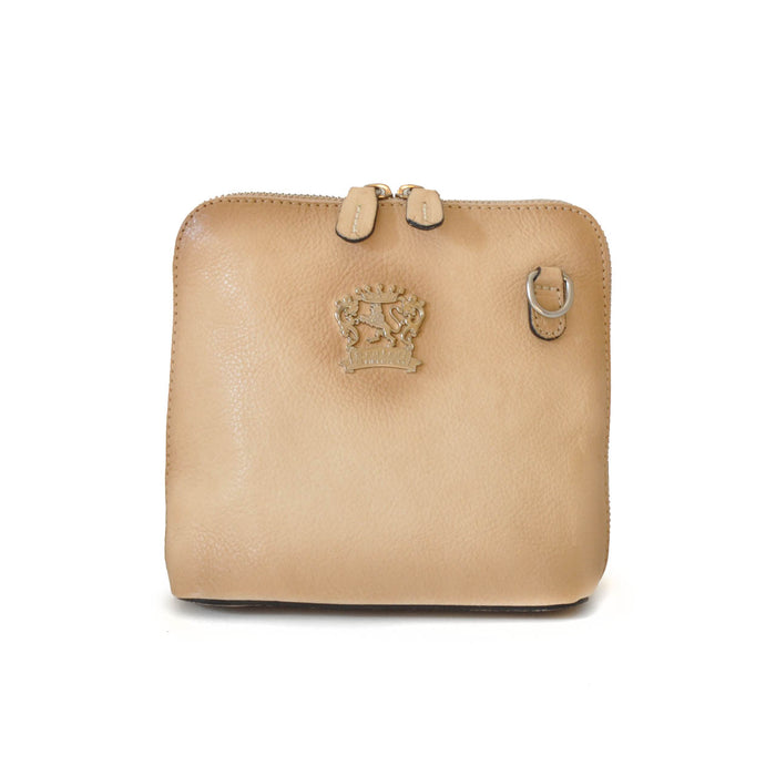 Pratesi Bag Volterra in genuine Italian leather - Vegetable Tanned Italian Leather White